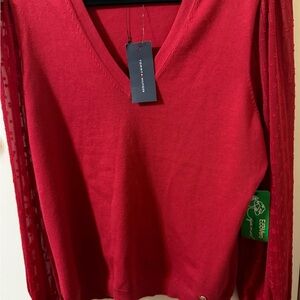 Tommy Hilfiger Red Sweater